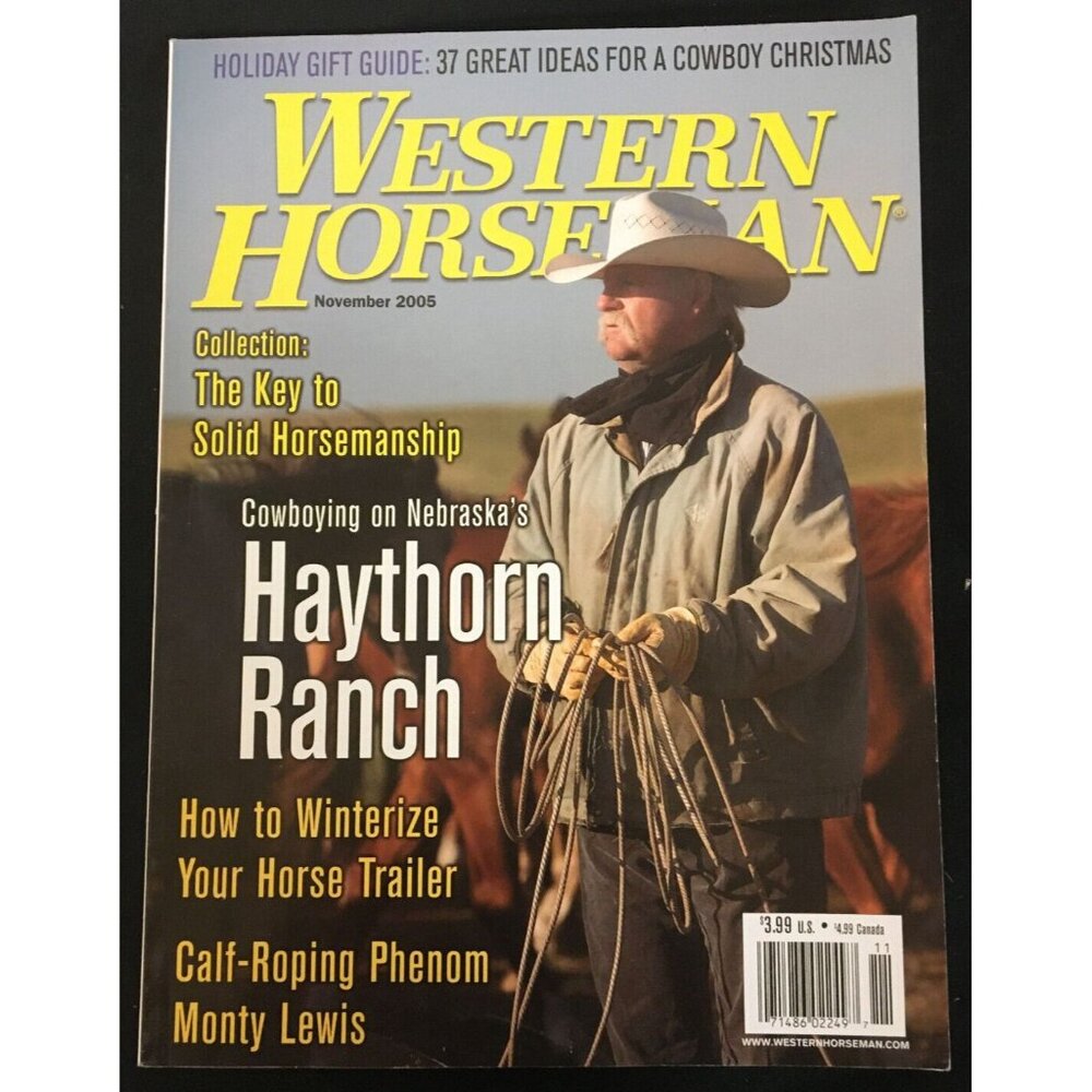 Western Horseman Magazine Nov. 2005 Vol. 70 No. 11